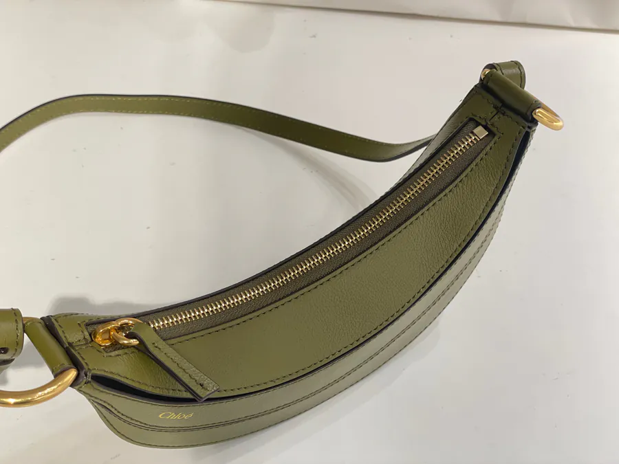 Chole BANANA Small Calfskin Crossbody Bag