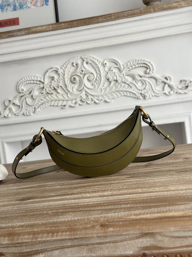 Chole BANANA Shoulder Bag Mini Calfskin