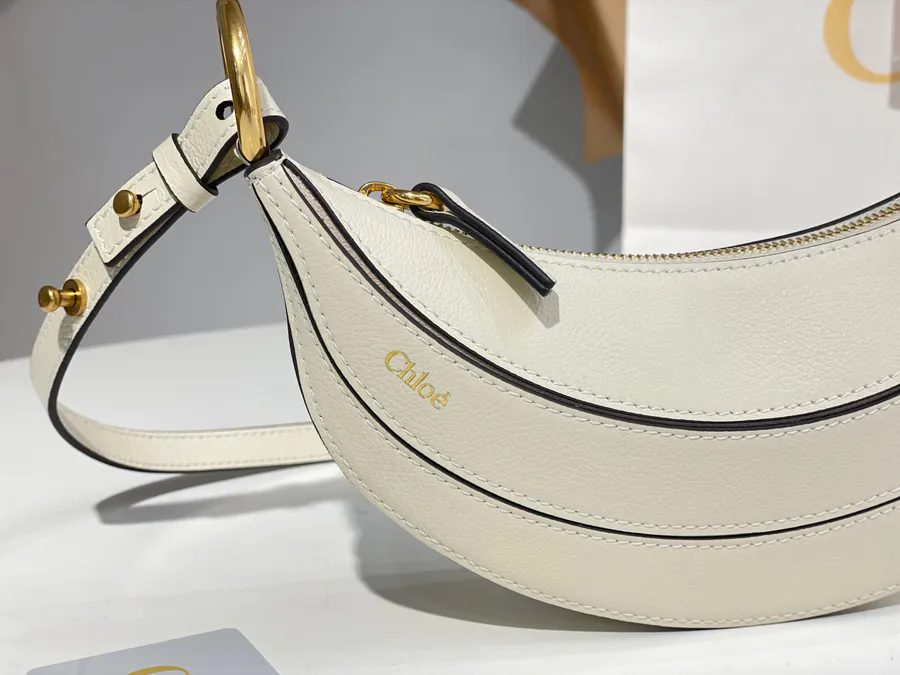 Chole BANANA Small Calfskin Crossbody Bag