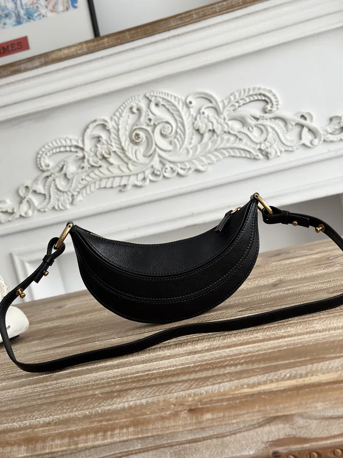 Chole BANANA Small Calfskin Crossbody Bag