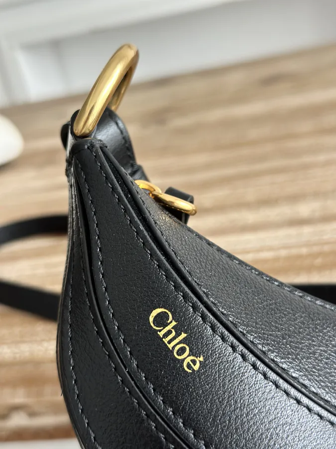 Chole BANANA Small Calfskin Crossbody Bag