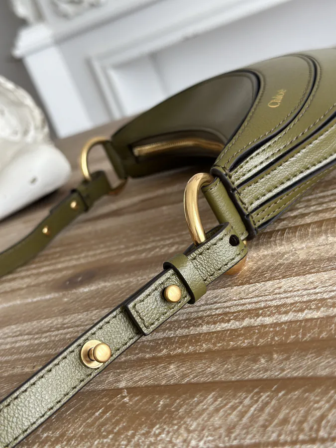 Chole BANANA Small Calfskin Crossbody Bag