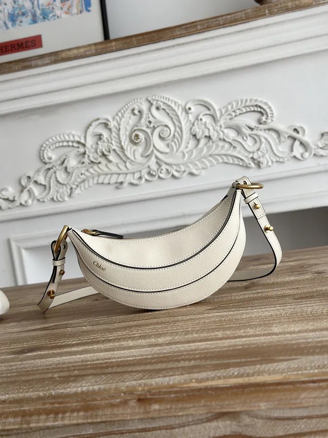Chole BANANA Mini Calfskin Crossbody Bag