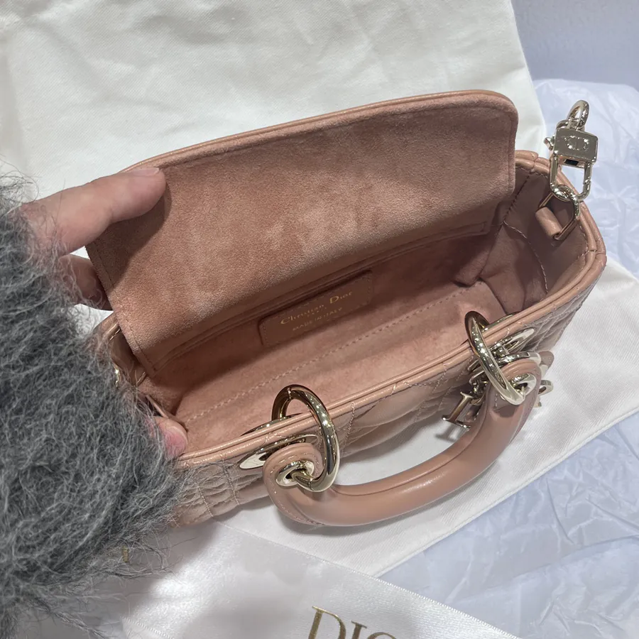D Joy Mini Crossbody Bag in Pink