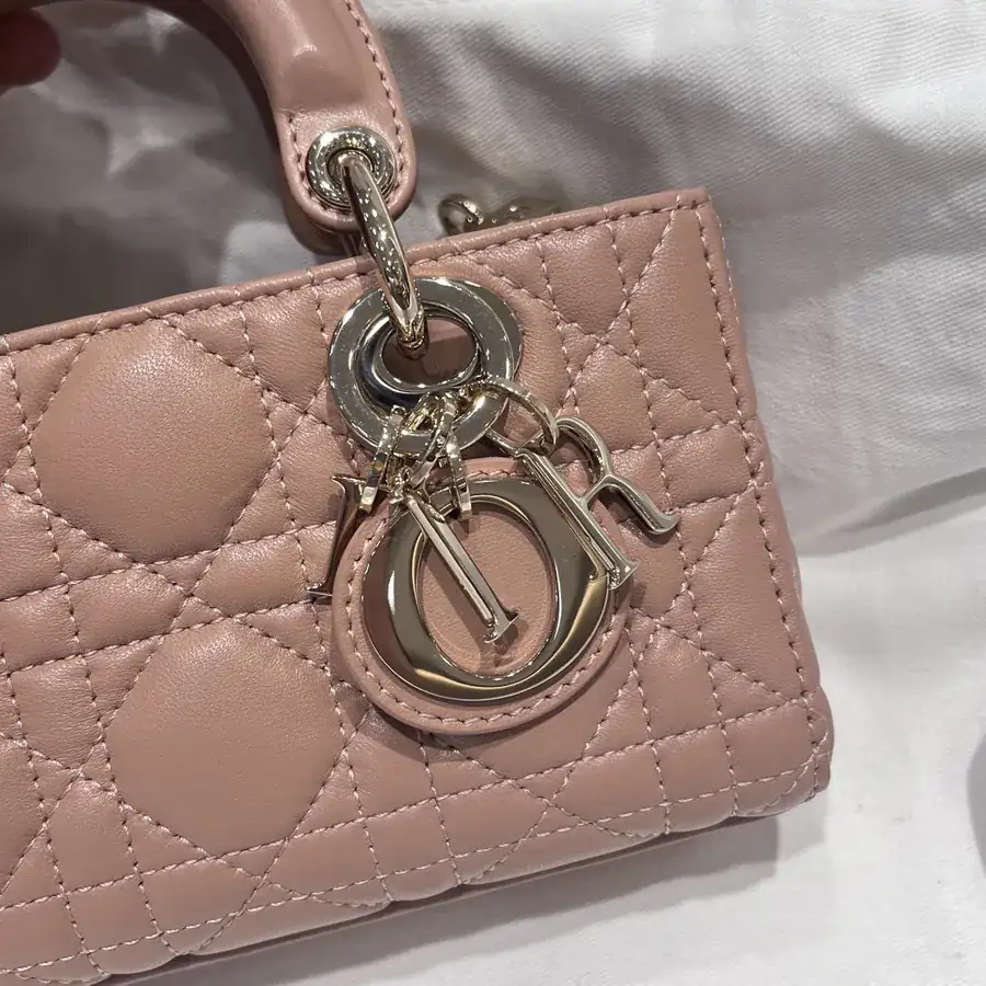 D Joy Mini Crossbody Bag in Pink