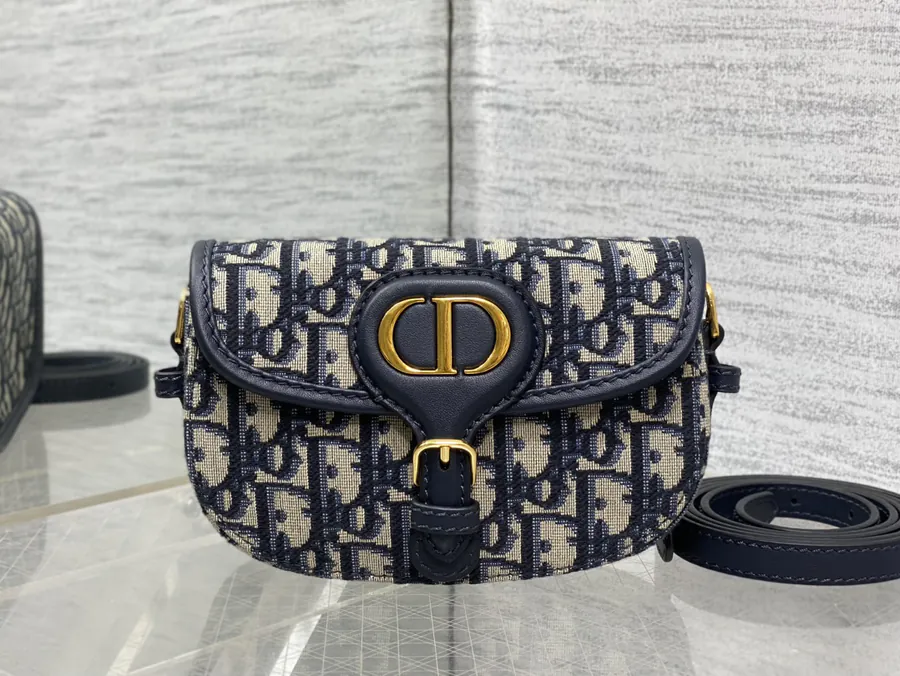 Bobby Series Handbag Oblique Print, Adjustable Strap, Premium Quality