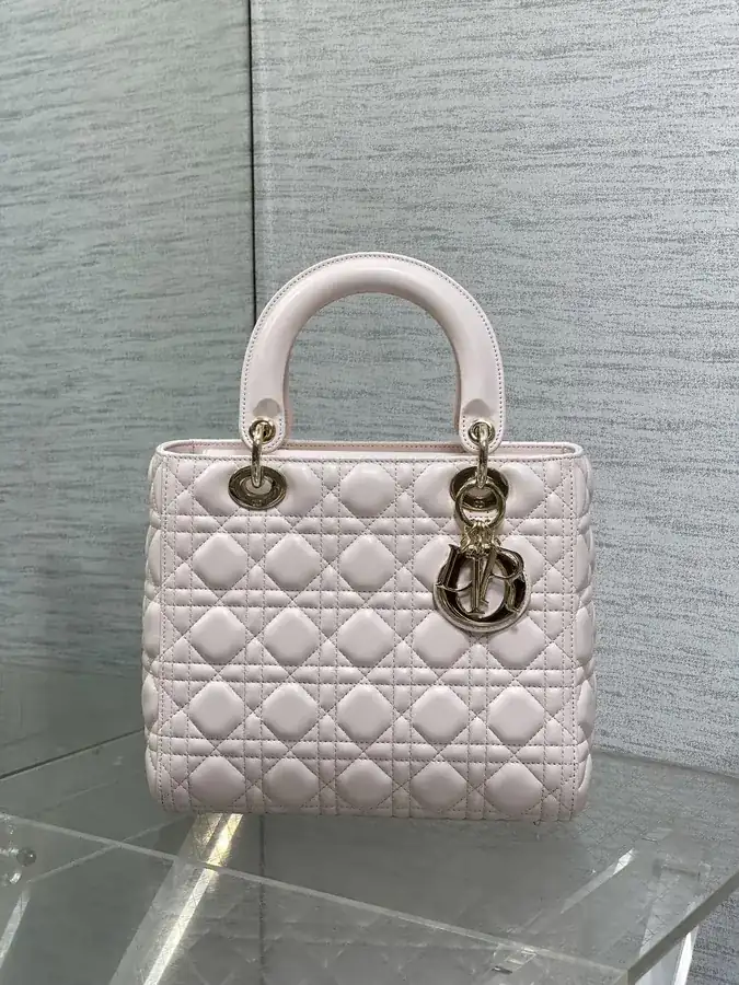P700 Cherry Pink Handbag Classic Five Compartment Design