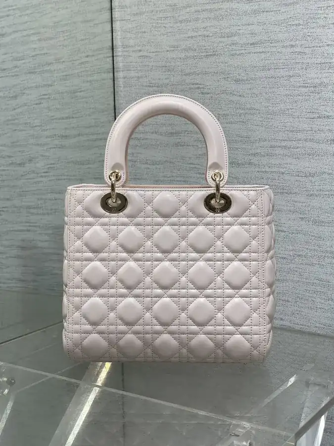 P700 Cherry Pink Handbag Classic Five Compartment Design