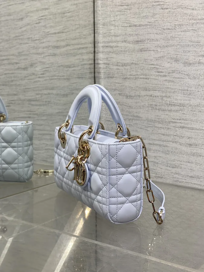 P650 Mini Glacier Blue Bucket Bag