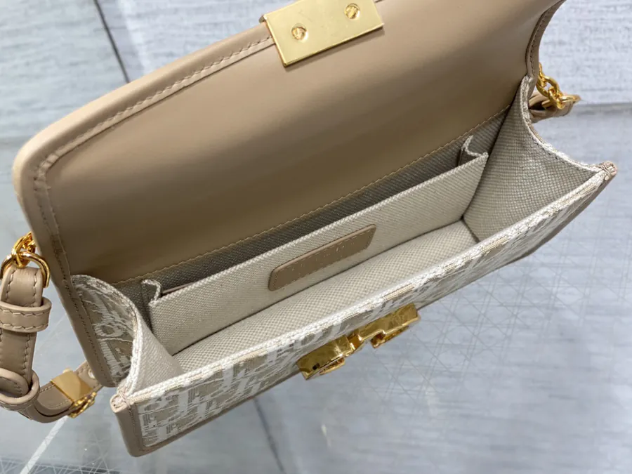 Montaigne Mini Bucket Bag with Classic Letter Lock