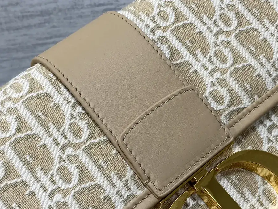 Montaigne Large Bucket Bag with Classic Letter Pattern