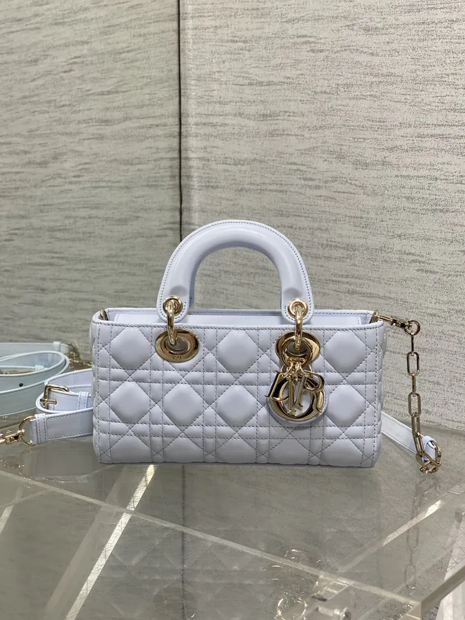 D Joy Mini Bucket Bag in Glacier Blue