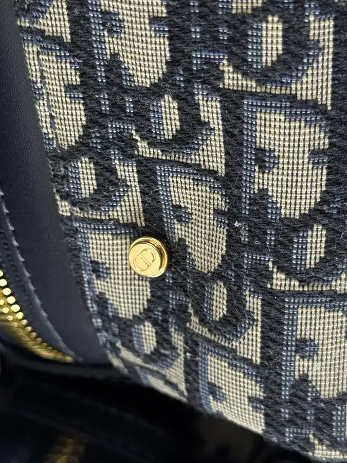 D Journey Handbag in Blue, Medium Size