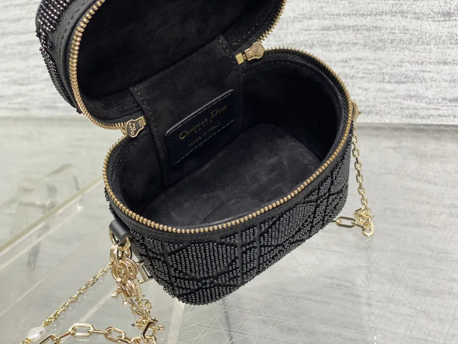 P700 Vanity Mini Bag Handmade Bead Embellishment