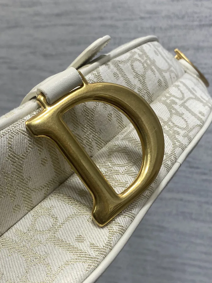 Saddle Gold Thread Series P680 Genuine Leather Bag