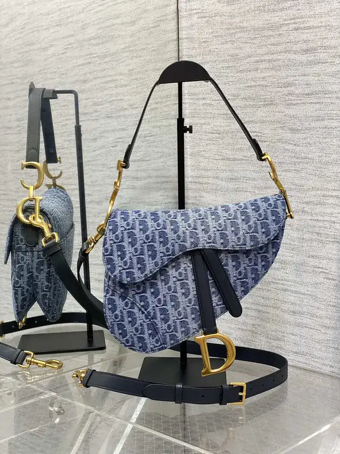 Saddle Denim Series Bucket Bag