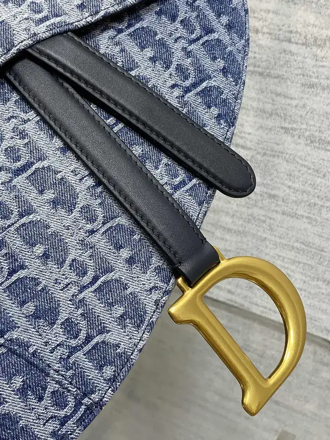 Saddle Denim Series Bucket Bag
