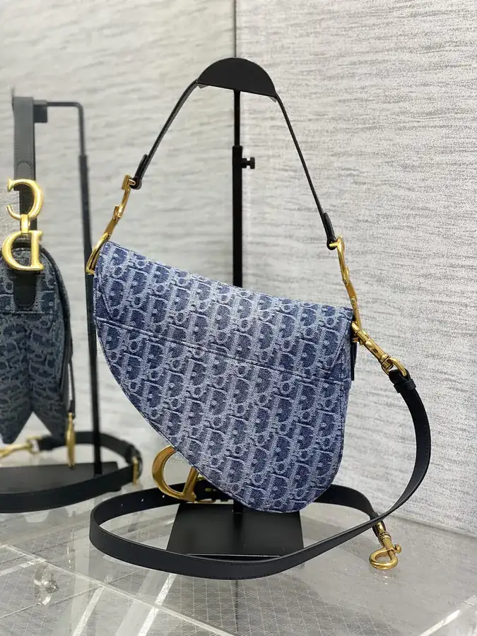 Saddle Denim Series Bucket Bag