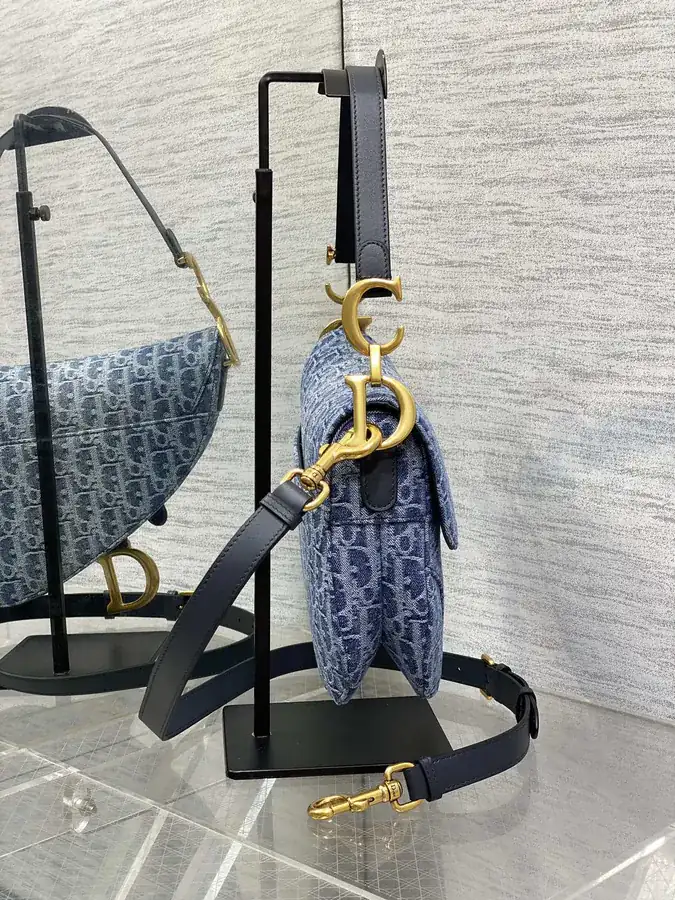 Saddle Denim Series Bucket Bag