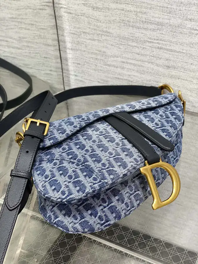 Saddle Denim Series Bucket Bag