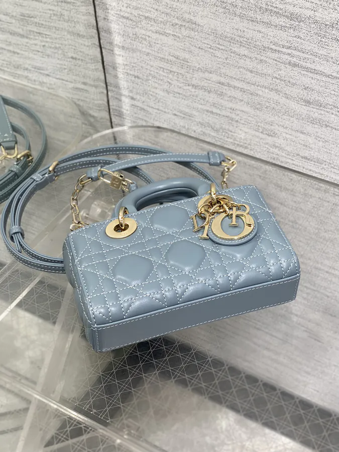 D Joy Mini Bag in Genuine Leather
