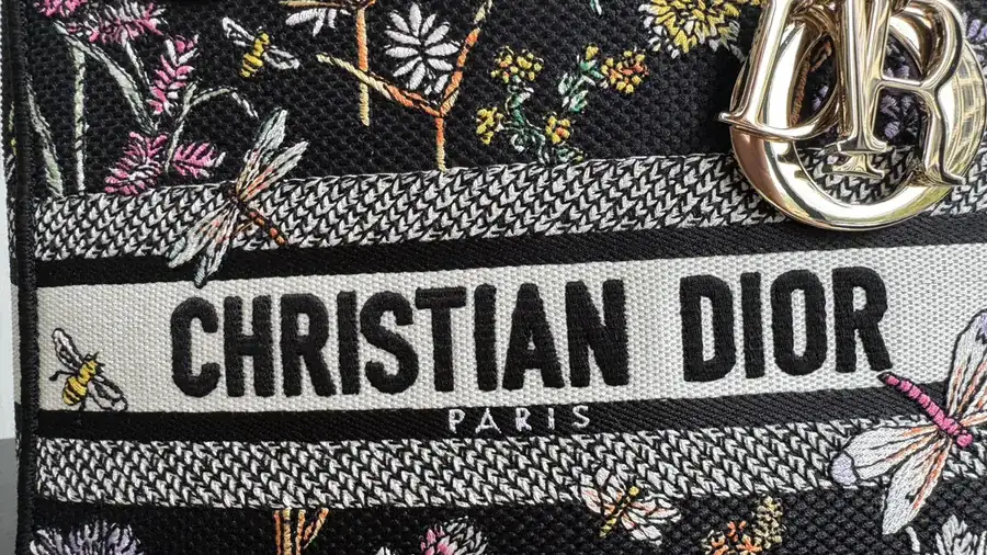 Lady D Lite Handbag with Cistian Paris Logo