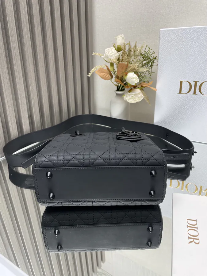 Lady Dio.r My ABC Grained Calfskin Crossbody Bag