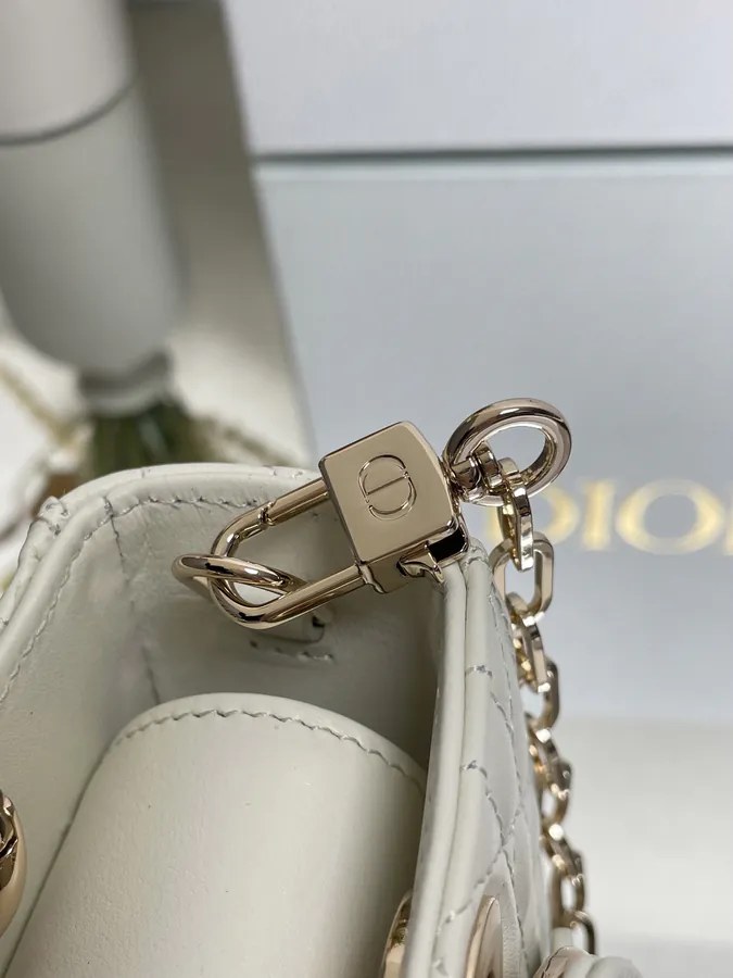 Lady D−Joy Crossbody Bag in Cream White