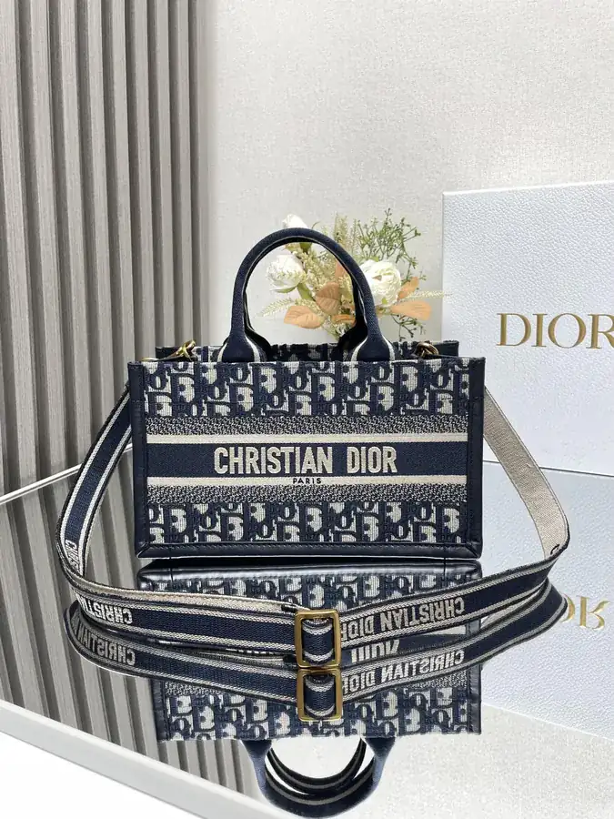Mini Book Tote Handbag with Strap Cistian Paris