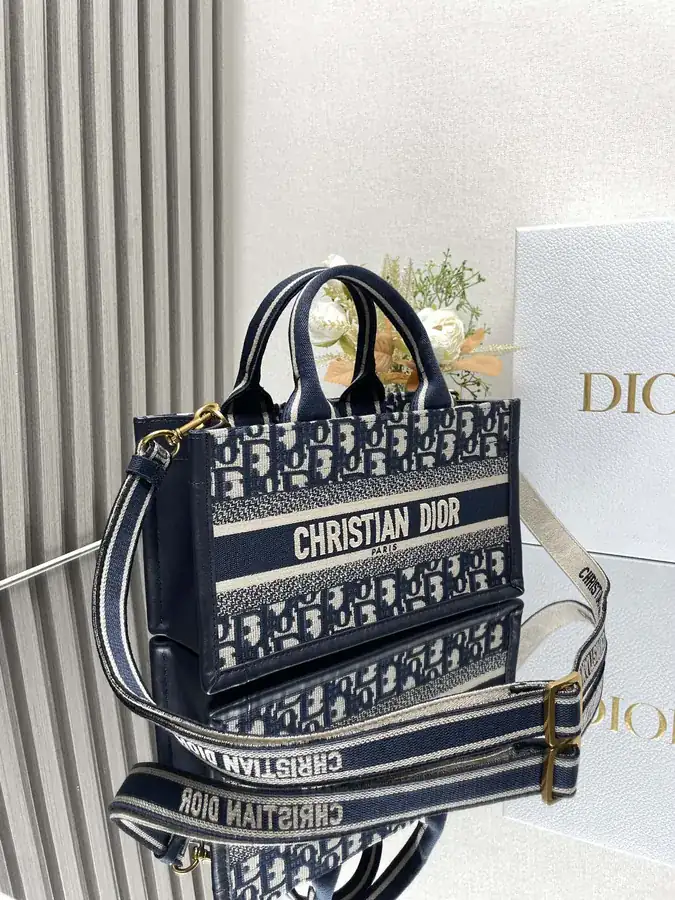 Mini Book Tote Handbag with Strap Cistian Paris