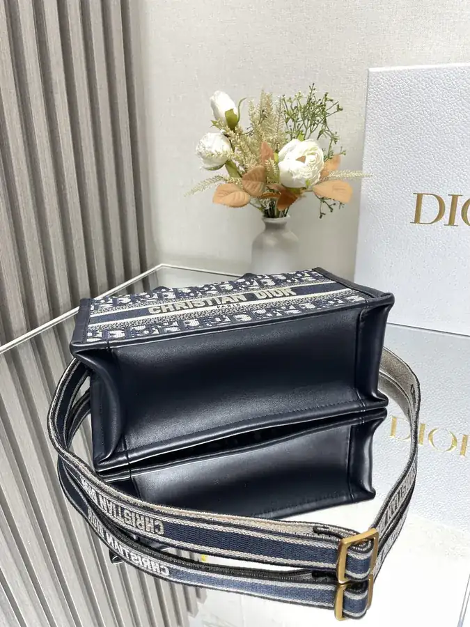 Mini Book Tote Handbag with Strap Cistian Paris