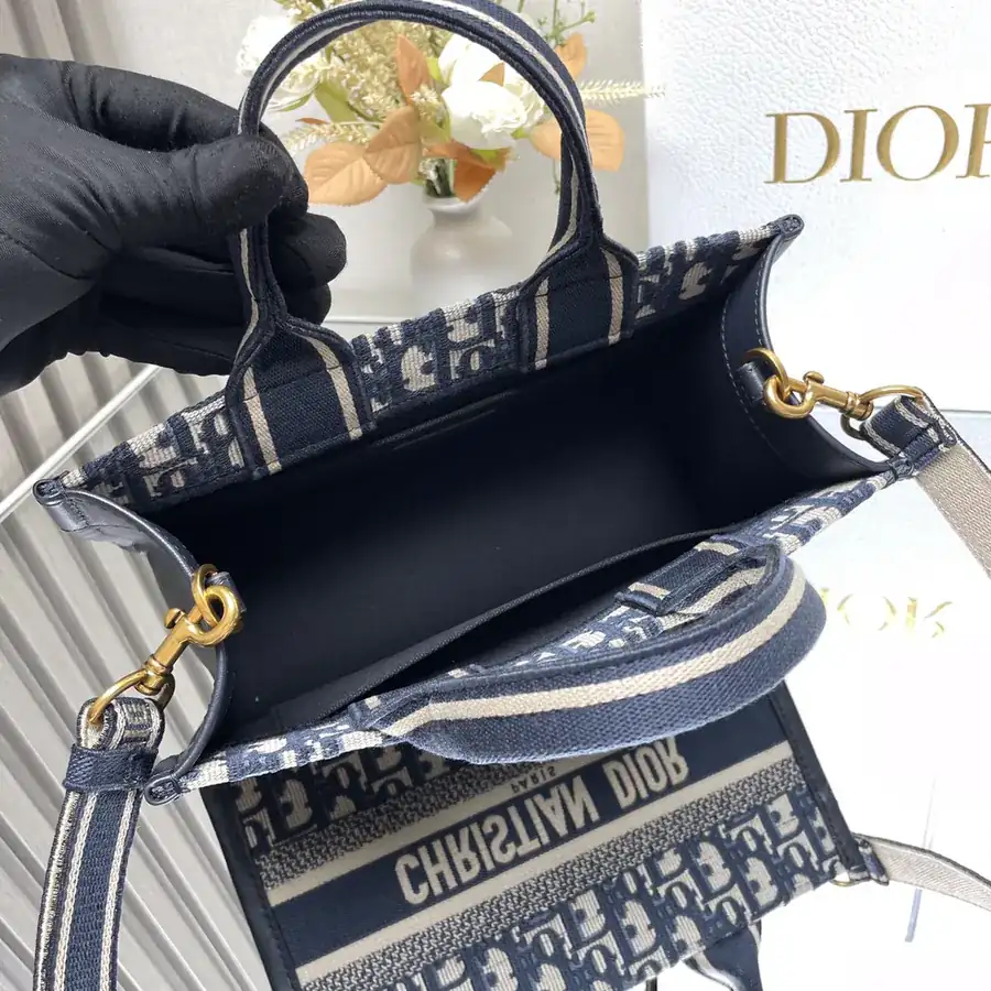 Mini Book Tote Handbag with Strap Cistian Paris