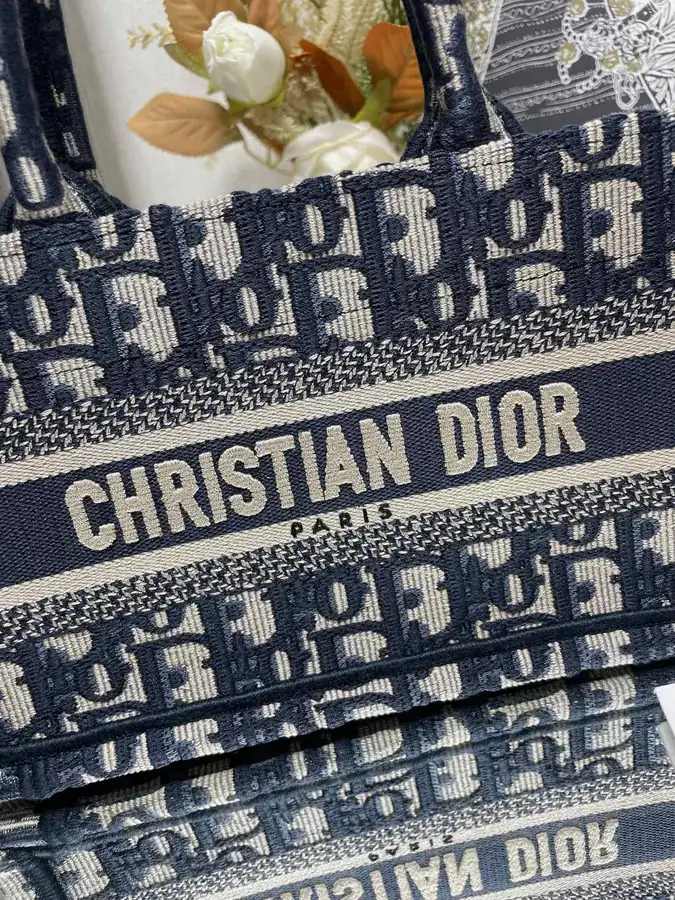 New Mini Cistian Paris Book Tote Bag with Strap