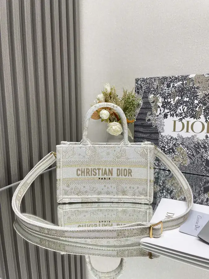 Maria Grazia Chiuri Mini Book Tote Bag with Strap Cistian Paris