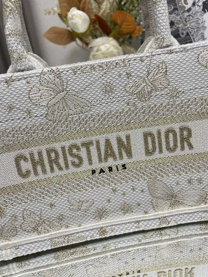 Maria Grazia Chiuri Mini Book Tote Bag with Strap Cistian Paris