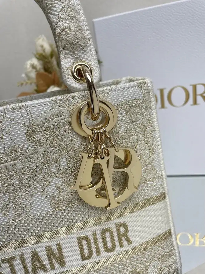 Christian Dior Five Piece Embroidery Lady Bag