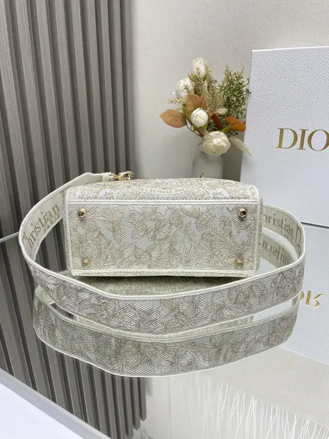 Christian Dior Five Piece Embroidery Lady Bag