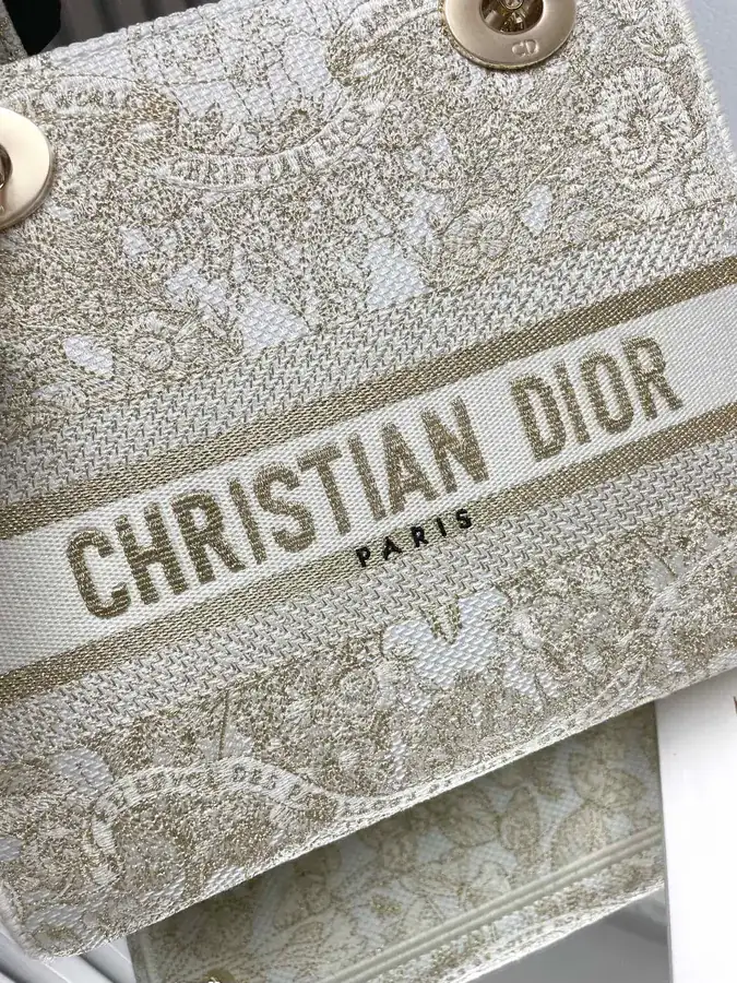 Christian Dior Five Piece Embroidery Lady Bag