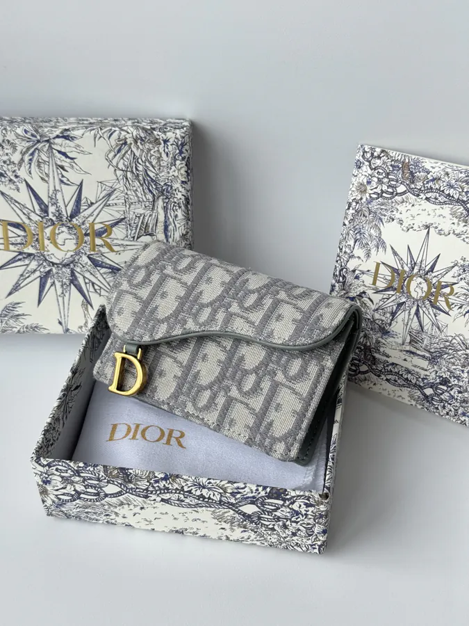 D House New Oblique Print Satchel Card Holder