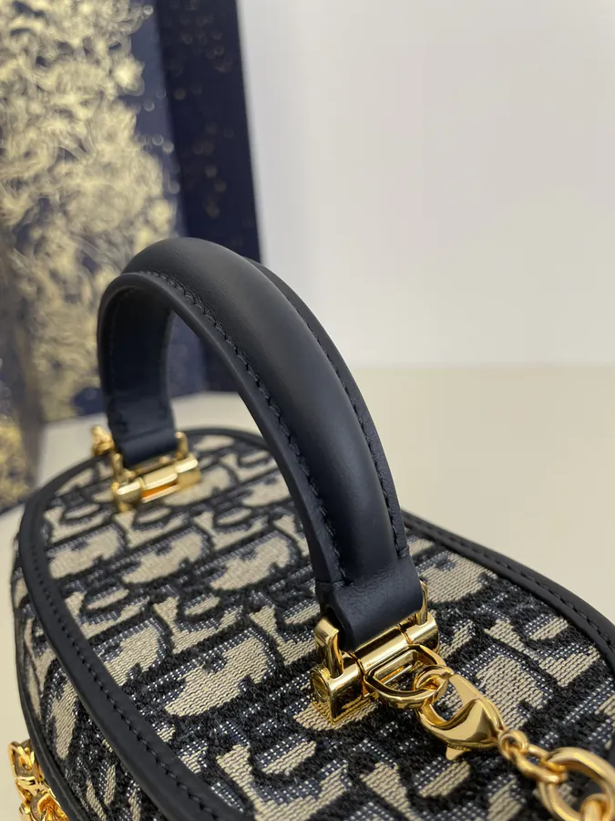 30 Montaigne Mini Vanity Bag in Blue