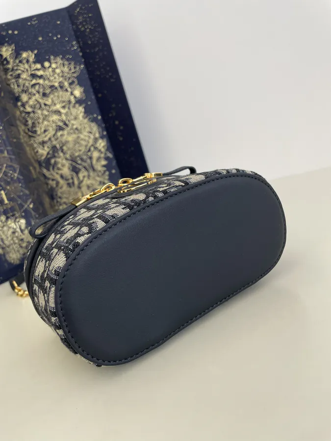 30 Montaigne Mini Vanity Bag in Blue