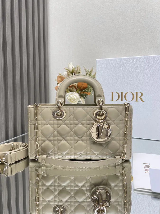 D Joy Medium Peach Bucket Bag