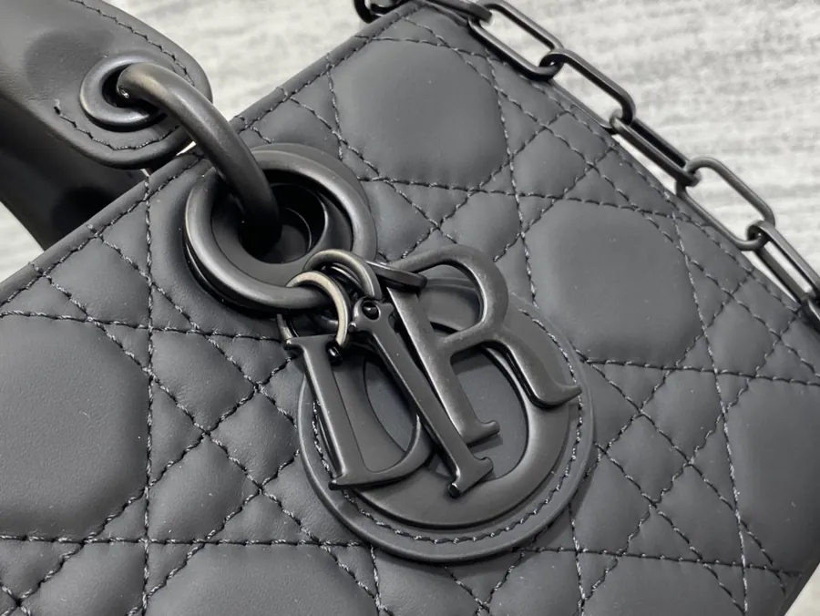 New D joy Mini Bag with Versatile Straps and Classic Chevron Design