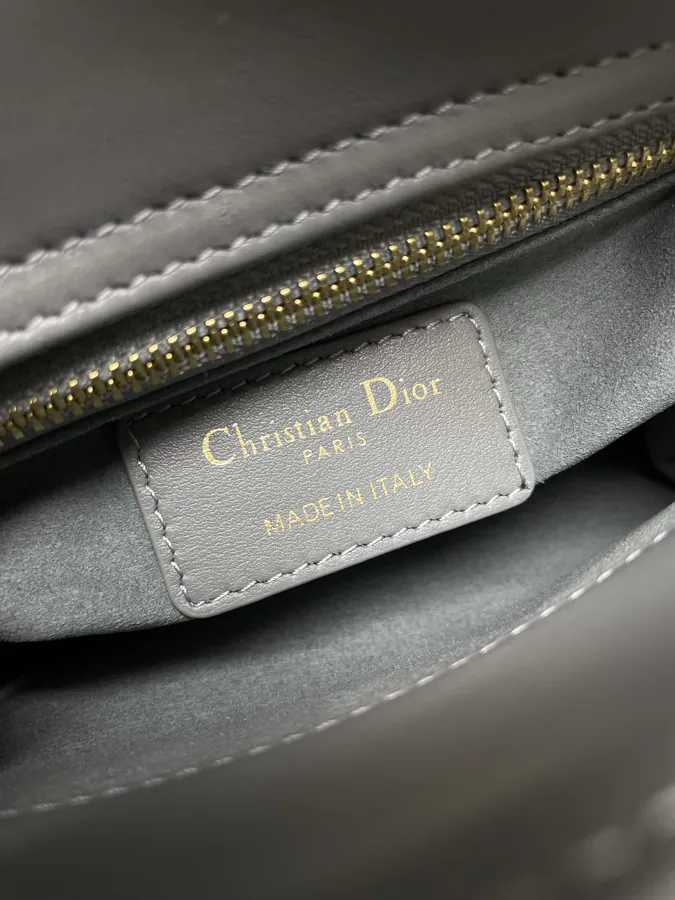 Classic Lady D Faux Leather Crossbody Bag