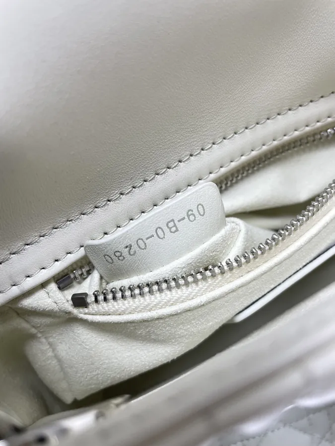 Classic Lady D Faux Calfskin Bucket Bag