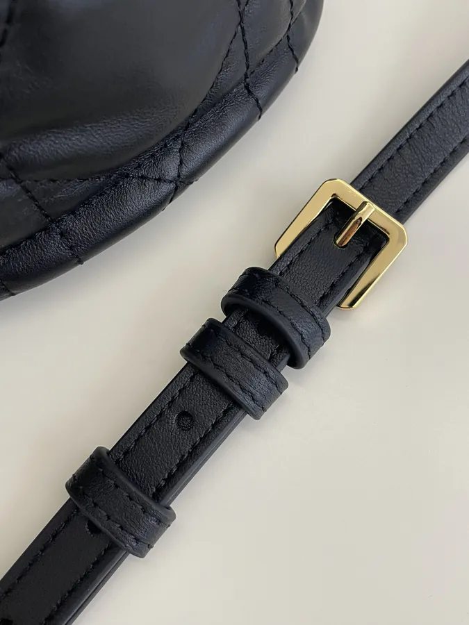 Miss Caro Bucket Bag in Black