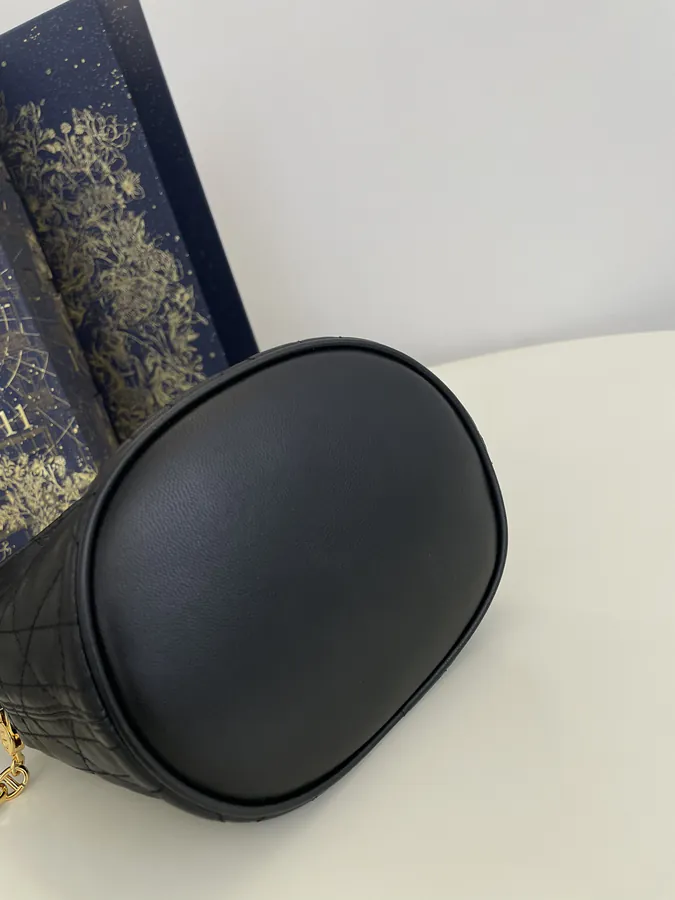 Miss Caro Bucket Bag in Black