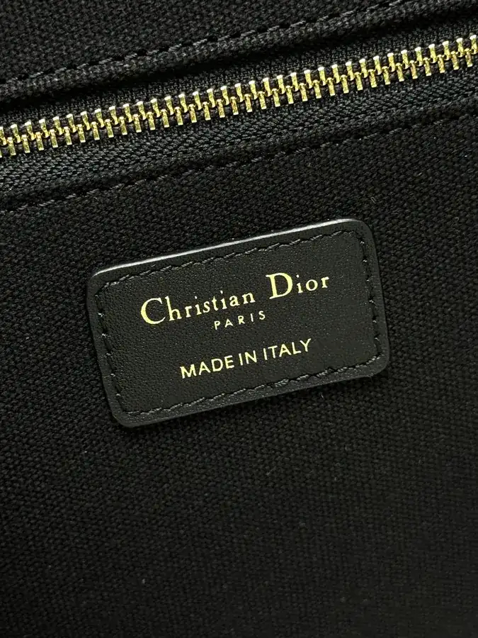 Paris Black Calfskin Book Tote