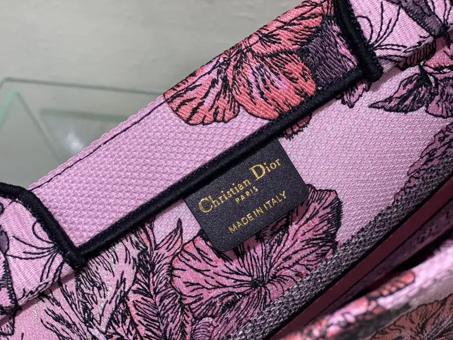 Pink Elephant Book Tote