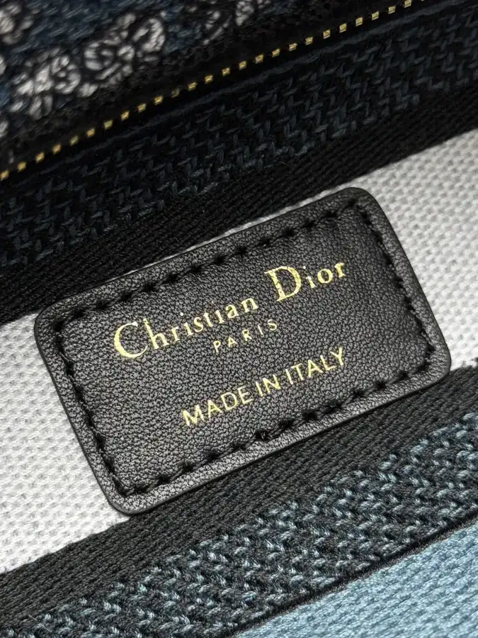 Christian Dior Star Green Five Patch Embroidered Lady Bag